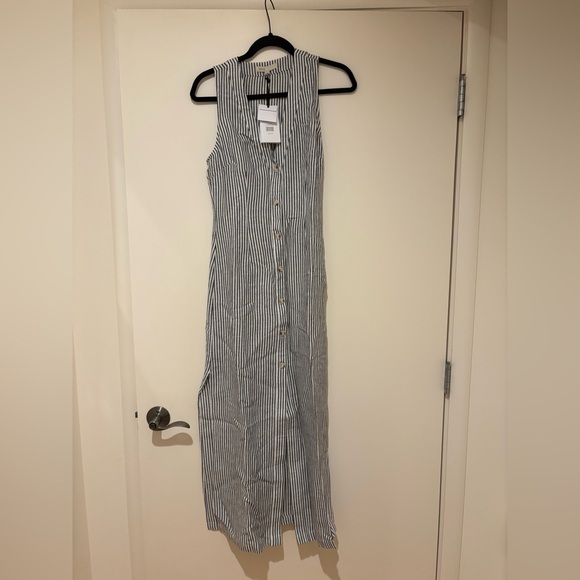 Onia Black and White Striped Dress - Picture 4 of 4